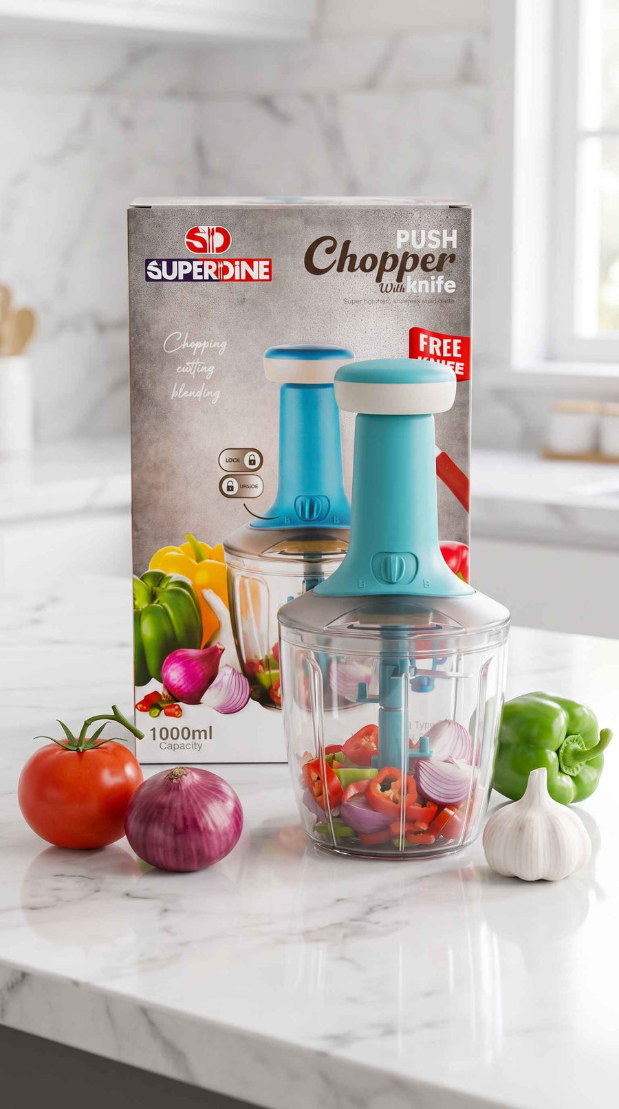 5 Blade Chopper Premium Discounted