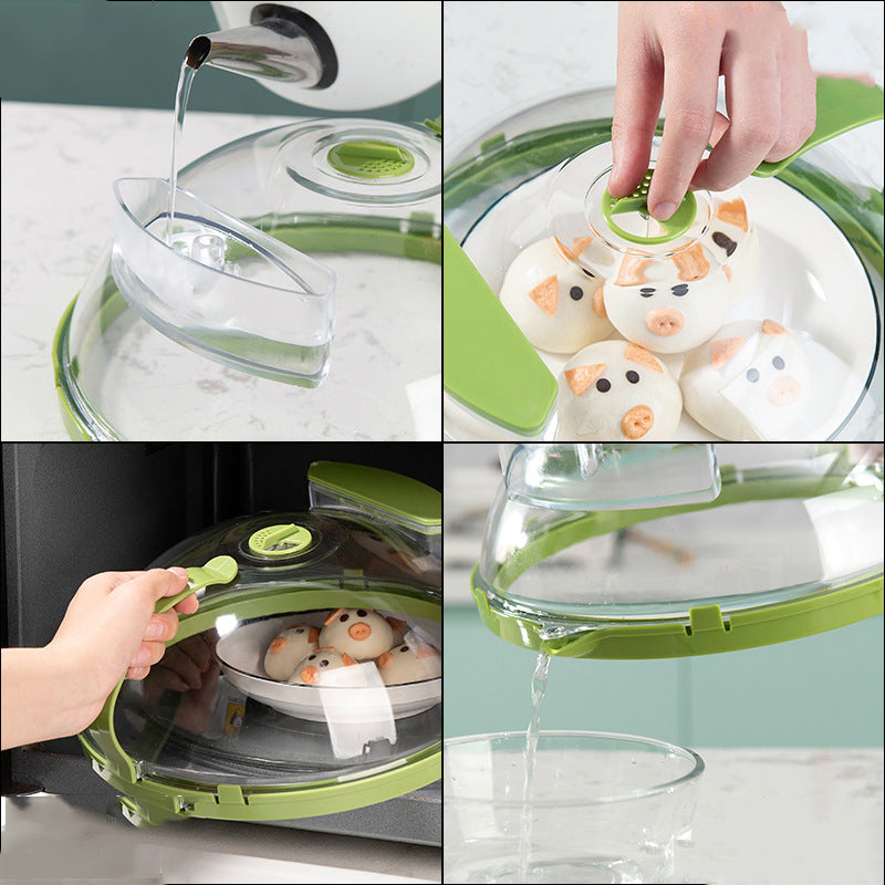 Tofha Splash-Proof Microwave Food Cover — Keeps Your Microwave Clean