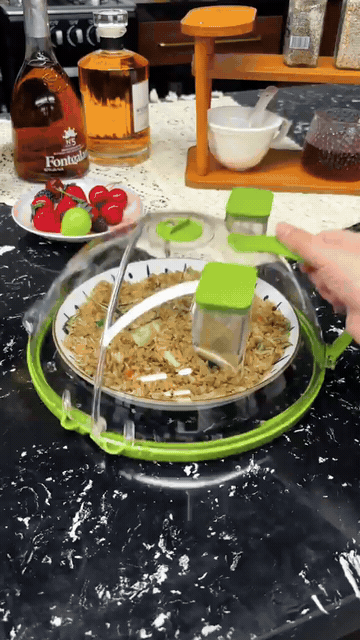 Tofha Splash-Proof Microwave Food Cover — Keeps Your Microwave Clean