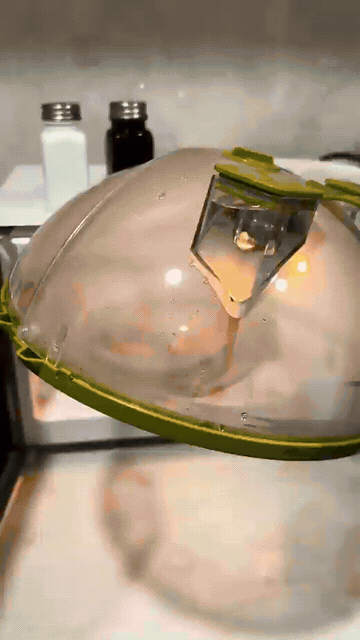 Tofha Splash-Proof Microwave Food Cover — Keeps Your Microwave Clean